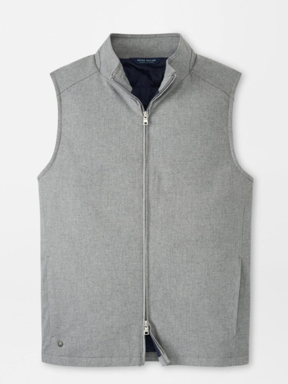 NWT Peter Millar Crown Crafted Cambridge Wool Vest- Oslo Grey (XXL)